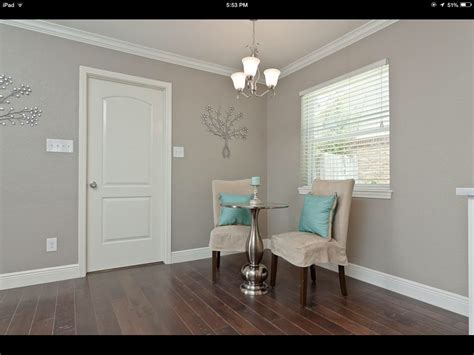 The neutral color is somewhere between gray and brown. Behr Perfect Taupe For An Accent Wall In The Basement ...