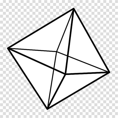 Octahedron Octahedral Molecular Geometry Triangle Symmetry Triangle