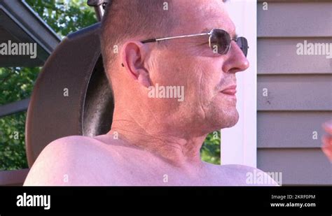 Shirtless Old Man In Sun 720p Stock Video Footage Alamy