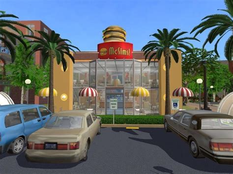 Mc Burger Sims The Newest Fast Food Restaurant To Your City Sims