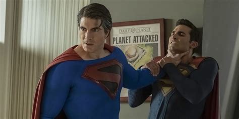 Why Rouths Superman Fought Hoechlin In Crisis On Infinite Earths