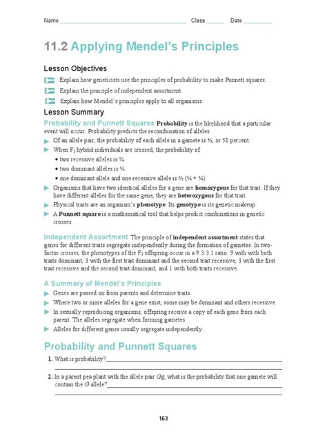 Alleles, genetics mcqs, genotype, homozygous, mcq on genetics, mcq on mendelian genetics, phenotype, pisum sativum. 112 Applying Mendels Principles Worksheet Answer Key | Kids Activities