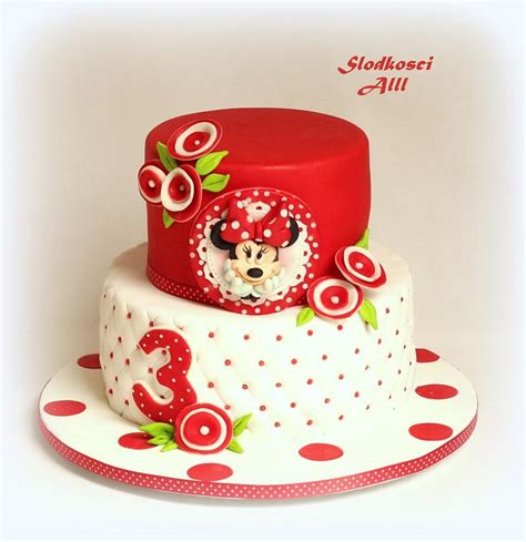 Minnie Mouse Cake Decorated Cake By Alll Cakesdecor