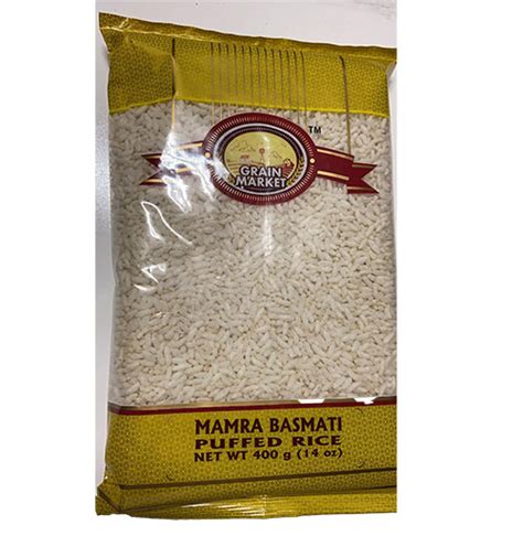 Banno gold as the name suggests is the golden yellow grains of parboiled 1121 basmati rice variety and quality and falls under very superior quality. GM Basmati Mamra / Puffed Rice 800g - Shresta Indian Grocery