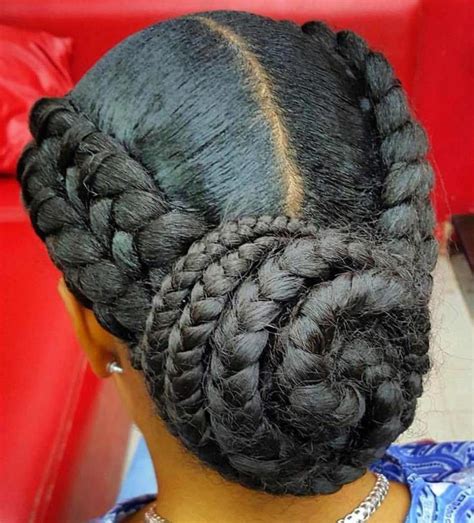 20 Gorgeous Ghana Braids For An Intricate Hairdo In 2019 Ghanabraided