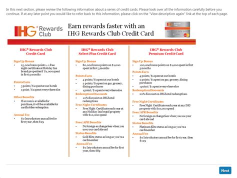 Actual credit limit offered will be based on your individual circumstances. Targeted IHG Survey For 2,500 Points + Interesting Questions Regarding Future IHG Credit Card ...