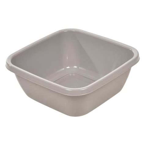 Bassine Carrée bassin 6l Taupe Paris Prix Cdiscount Au quotidien