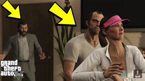 What Happens If You Follow Trevor And Amanda In Gta 5 Michael Catches