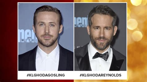 Ryan Reynolds Ryan Gosling Meet At Critics Choice Awards Make Our Leading Man Dreams Come True