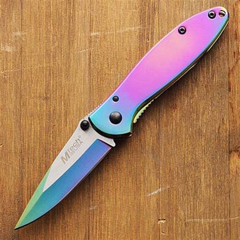 Mtech Rainbow Folding Knife