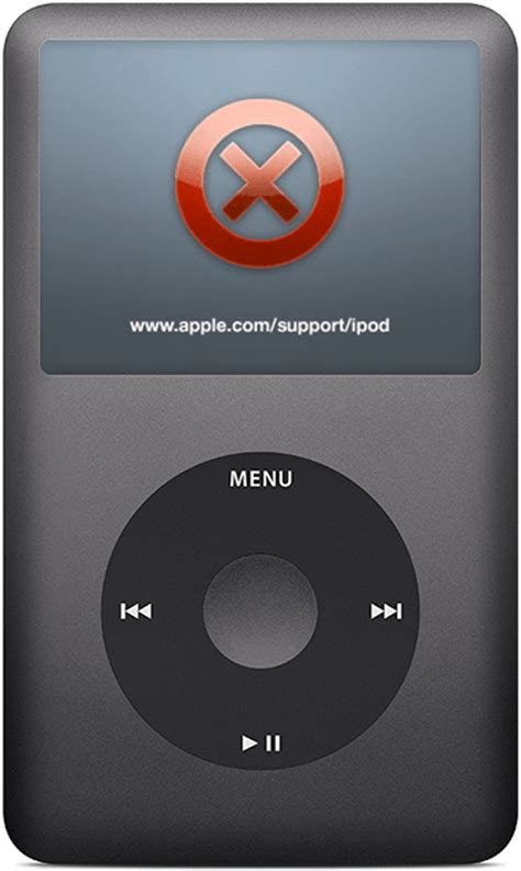 If You See A Red X Icon On Your Ipod Classic Or Ipod Nano 5th