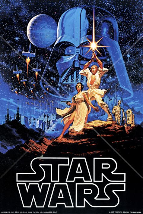 A page for describing characters: Star Wars - Blue Sky Poster - Wall Mural & Photo Wallpaper - Photowall
