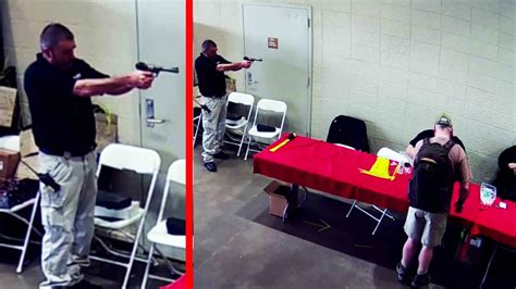 Ex Volunteer Cop Shoots Man At Gun Show