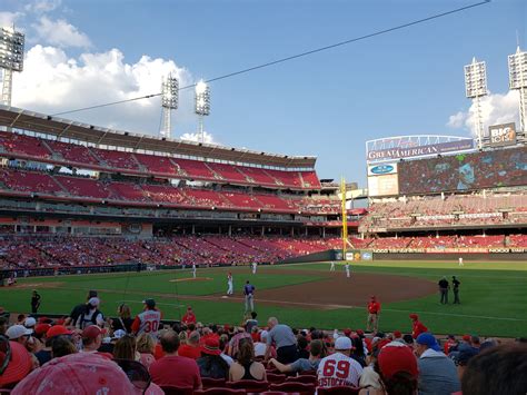 Section 132 At Great American Ball Park