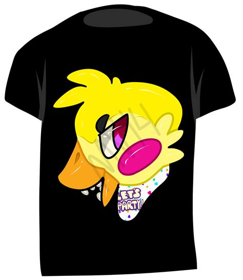 Black Five Nights At Freddys Toy Chica T Shirt