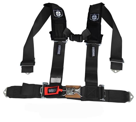 Seems decent and reasonably priced at $89. Pro Armor "H" Style 4-Point Harness, 3" Wide, Black
