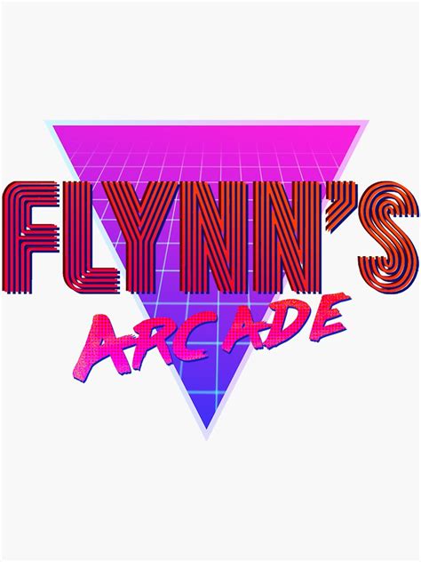 Flynns Arcade Sticker For Sale By Flyken Redbubble