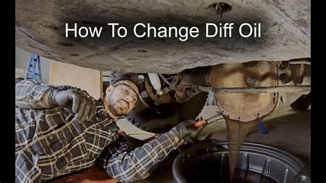 Change Differential Oil Quick And Easy Youtube