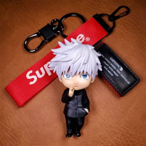 Jujutsu Kaisen Anime Satoru Gojo Keychain Keyring Car Bag Pendant