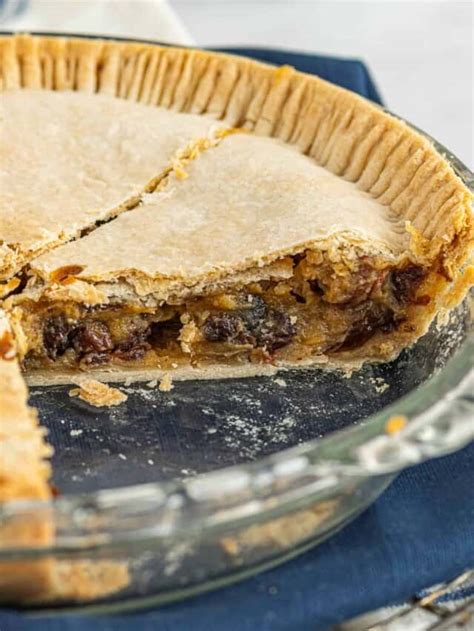 Sour Cream Raisin Pie Story Easy Dessert Recipes