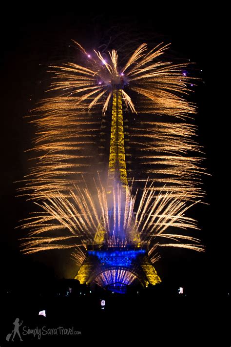 The Fireworks Show Of A Lifetime Bastille Day In Paris At The Eiffel