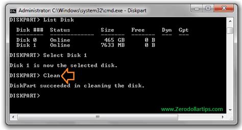 Taking a look at how to format and then clean install windows 7. Create Bootable USB Flash Drive Using Command Prompt to ...
