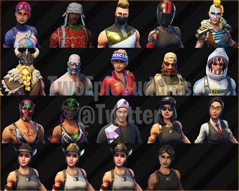 All The Fortnite Season 5 Skins Cosmetics And Emotes That Have Been