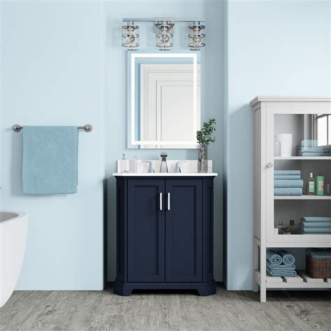 Shop allen + roth Roseburg Navy Traditional Vanity Bathroom Collection