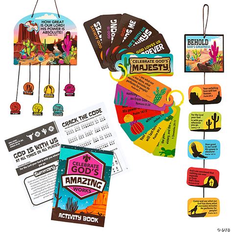 Southwest Vbs Bible Verse And Story Kit For 12 Oriental Trading