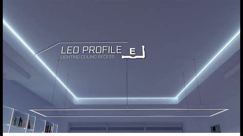 Profile E Lumines Led Lights Installation Mounting Of Led Strip