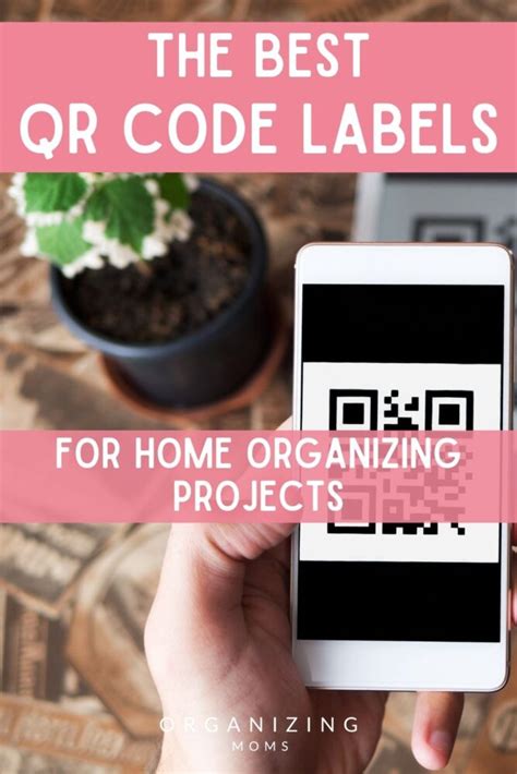 Qr Code Labels Pack And Track Label Alternatives Organizing Moms