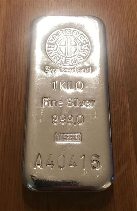 Silberbarren bei philoro kaufen & verkaufen. Silberbarren 1kg | Kaufen auf Ricardo