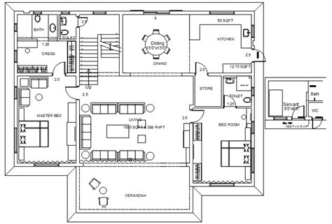 Autocad House Plans Dwg