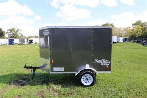 4x6 Continental Cargo Enclosed Trailer Right Trailers New And