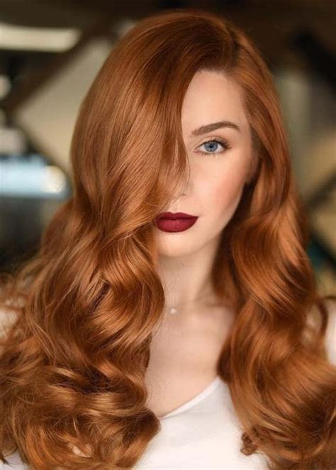 Top 10 Hairstyles For Women With Copper Hair Color Easy
