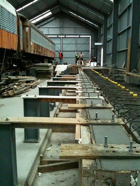 Inspection Pit Progress Remutaka Incline Railway