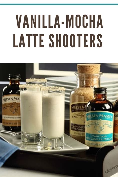 Vanilla Mocha Latte Shooters • Mommys Memorandum