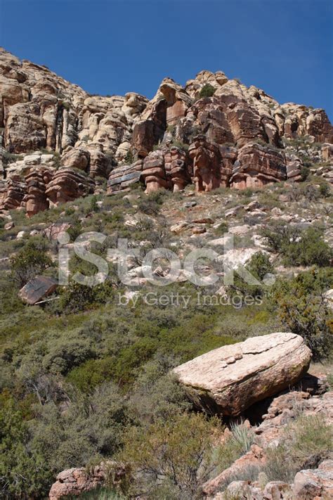 Desert Red Rock Landscape Stock Photo Royalty Free Freeimages