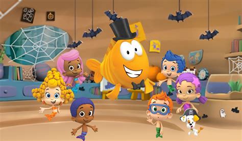 🕹️ Play Nick Bubble Guppies Halloween Party Game Free Online