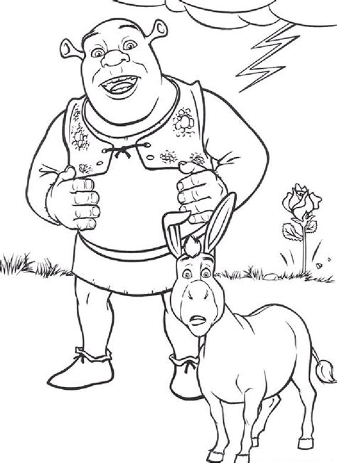 Make a coloring book with shrek gingy for one click. Best Shrek Gingerbread Man Coloring Pages ...