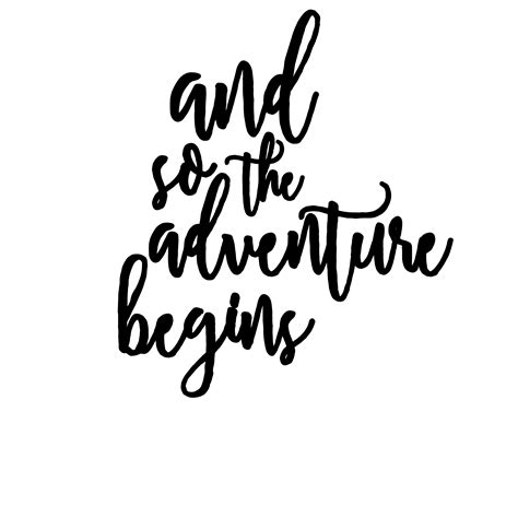 Ready to join our family? And So Adventure Begins Svg