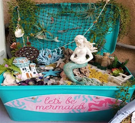 Under The Sea Diy Garden Decor Mermaid Gardening For Kids
