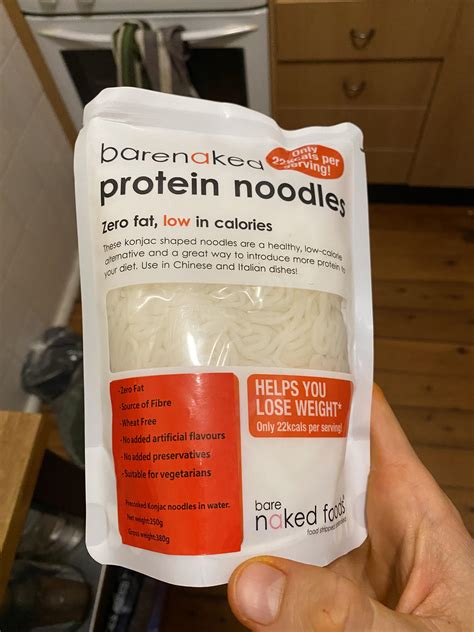 Konjac Noodles Extremely Low Calories Give Them A Try Macros In The Comments R Volumeeating
