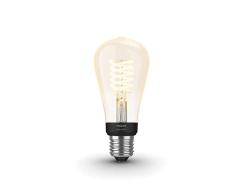 Philips Hue White Vintage Led Edison Lamp Filament E27 9w Dimbaar Hubo