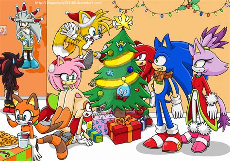 The Christmas Of Sonic Along With Your Friends By Diegoshedyk53182 On