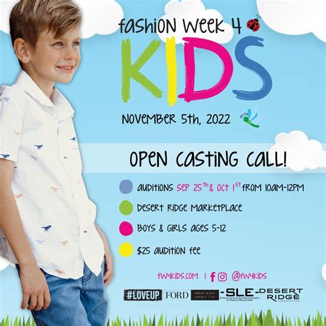 Fashion Week 4 Kids Oct 31 Nov 5