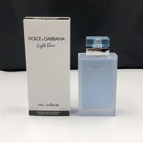 Dolce And Gabbana Light Blue Eau Intense 100ml Eau De Parfum Edp Spray