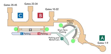 Dca Terminal Map Delta