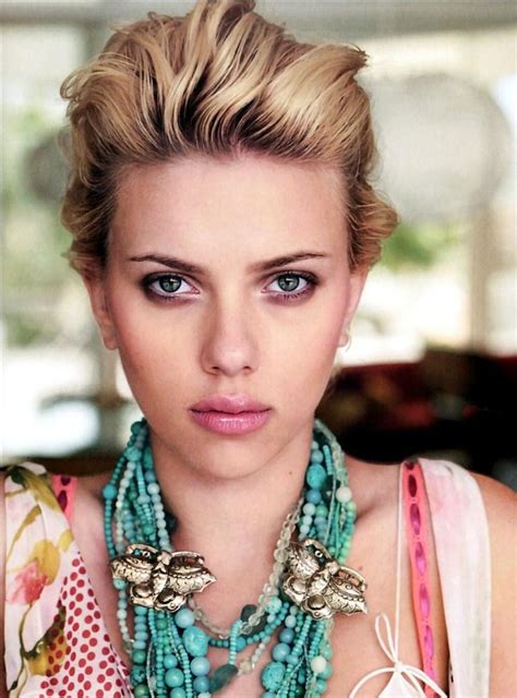 Scarlett Johansson Face Shape
