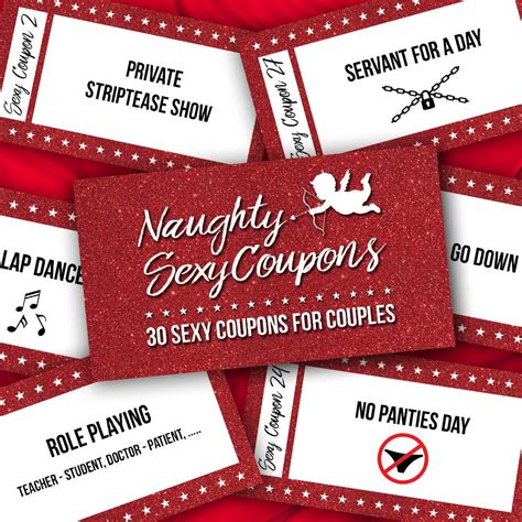 Naughty Coupon Book Sex Coupons Naughty Coupons Couples Etsy Free
